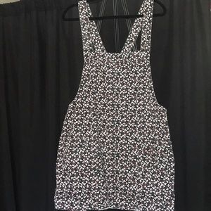 Xhilaration Floral Den Pinafore Dress